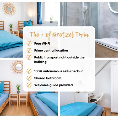 Bed & Breakfast Bretzel Twin Petite Venise Vieille Center Wi-fi Colmar